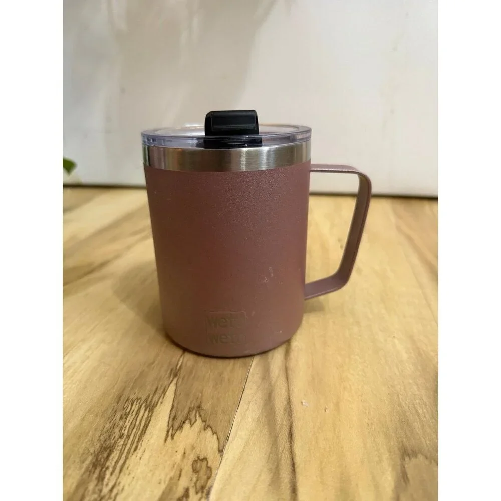 Weto Weto Insulated Stainless Steel Mug w/ Lid & Handle